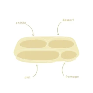 Petit Jour Paris Assiette à Compartiments Elmer 6