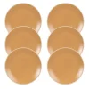 Maisons Du Monde Assiette à Dessert En Faïence Jaune – Lot De 6 5