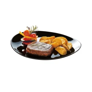 Luminarc Assiette à Steak Noire 30x26cm 11