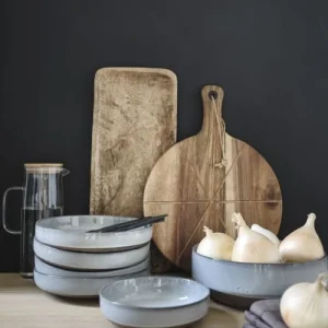 Maisons Du Monde Assiette Creuse En Faïence Grise – Lot De 6 18