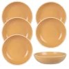 Maisons Du Monde Assiette Creuse En Faïence Jaune – Lot De 6 19