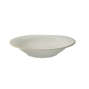 Sibo Homeconcept Assiette Creuse En Grès Réactif Beige 22 Cm – Lot De 6 6