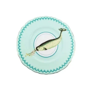 Yvonne Ellen Assiette En Porcelaine Flamant Rose D16cm 16