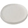 Kare Design Assiette Plate En Céramique Grise D26 – Lot De 4 7