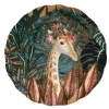 Maisons Du Monde Assiette Plate En Faïence Multicolore Motif Tropical Et Girafe – Lot De 6 19