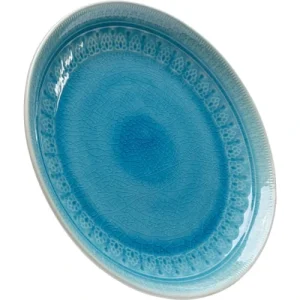 Kare Design Assiette Plate En Grès Bleu D27 – Lot De 4 15