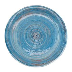 Kare Design Assiette Plate En Grès Bleu D27 – Lot De 4 13