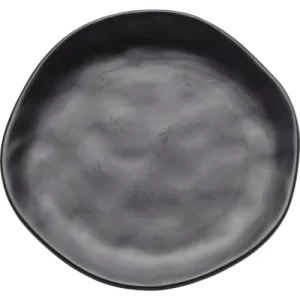 Kare Design Assiette Plate En Grès Noir D20 – Lot De 4 13