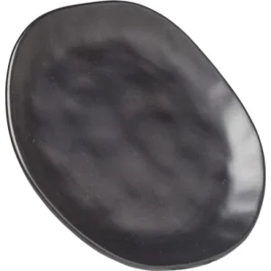 Kare Design Assiette Plate En Grès Noir D20 – Lot De 4 15