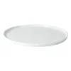 Pomax Assiette Plate En Porcelaine Blanc 13