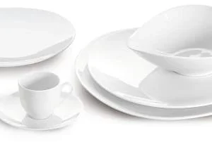 Sibo Homeconcept Assiette Plate En Porcelaine Blanche Blanc 27 Cm – Lot De 6 6