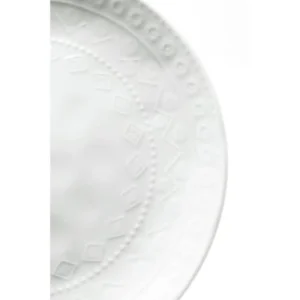 Kare Design Assiette Plate En Porcelaine Blanche D22 – Lot De 6 13