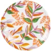 Maisons Du Monde Assiette Plate En Porcelaine Motif Végétal Multicolore – Lot De 6 5