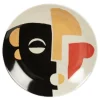 Maisons Du Monde Assiette Plate En Porcelaine Motifs Visage Multicolores – Lot De 6 5