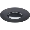 Stalgast Assiette Porcelaine Noire Bord Lisse Ø 25cm 5