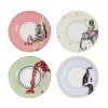 Yvonne Ellen Assiettes En Porcelaine Animaux D16cm – Lot De 4 19