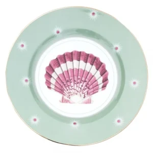 Yvonne Ellen Assiettes En Porcelaine Animaux Marins D20cm – Lot De 4 9