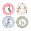 Yvonne Ellen Assiettes En Porcelaine Safari D16cm – Lot De 4 5