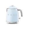 Smeg Bouilloire 0,8l Azur En Inox Bleu 22