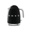 Smeg Bouilloire 1,7 L En Inox Noir 13