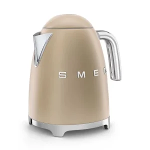 Smeg Bouilloire 1,7 L Mat En Inox Or 9