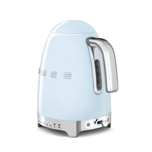 Smeg Bouilloire Année 50 1,7 L E En Inox Bleu 7