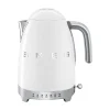 Smeg Bouilloire Année 50 1,7 L En Inox Blanc 20