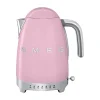 Smeg Bouilloire Année 50 1,7 L En Inox Rose 10