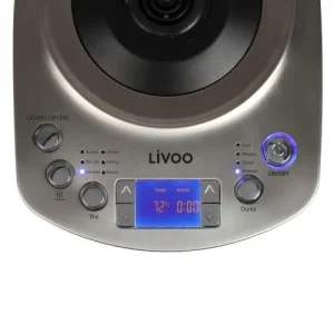 LIVOO Bouilloire – Théière Automatique En Acier Inoxydable Gris 10