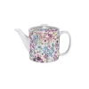 Table Passion Coffret Théière Et Filtre 0.7 L En Porcelaine Décoré 7