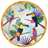 Les Jardins De La Comtesse Grande Assiette Plate En Mélamine 28 Cm Imprimé Toucans 5