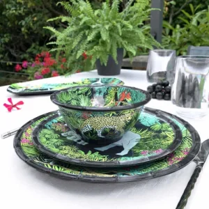 Les Jardins De La Comtesse Grande Assiette Plate En Mélamine Avec Des Motifs Jungle 28 Cm 8