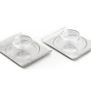 GEFU Lot De 2 Coquetiers En Acier Inoxydable Argent 17