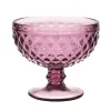 Table Passion Lot De 2 Coupe à Glace 12 Cm Lilas En Verre Violet 8