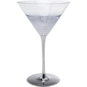 Kare Design Lot De 4 – Verre à Cocktail En Verre Argenté 7