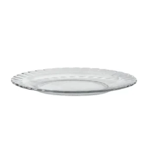 Duralex Lot De 6 – Assiette Plate Ondulée En Verre Résistant 26 Cm Transparent 15