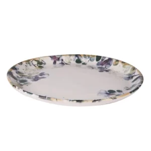 Table Passion Lot De 6 Assiettes Plate 27,5 Cm En Faïence Décoré 7