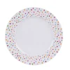 Table Passion Lot De 6 Assiettes Plate 27 Cm En Porcelaine Blanc 16