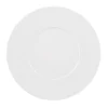 Table Passion Lot De 6 Assiettes Plate 27 Cm En Porcelaine Blanc 22