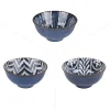 Table Passion Lot De 6 Coupelle 9,5 Cm En Porcelaine Bleu 22