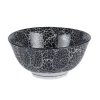 Table Passion Lot De 6 Coupelle Evasée 9,5 Cm En Porcelaine Noir 11