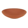 Table Passion Lot De 6 Grande Assiettes Creuse Terra 25 Cm En Grès Orange 13