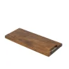 LANADECO Planche à Découper Longue Bois Marron L50cm 22