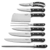 SABATIER TROMPETTE Set 8 Couteaux De Boucher 13