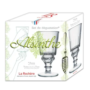 La Rochère Set De 2 Verres De Dégustation Absinthe 30 Cl Transparent 6