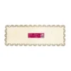 SCRAPCOOKING Support à Gâteau/cake Rectangle Dentelle En Bois 36×13 Cm 8