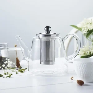 Cristel Théière 0.8L Verre Et Inox 6