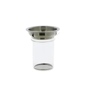 OGO Living Théière En Verre Borosilicate Et Inox 550 Ml 18